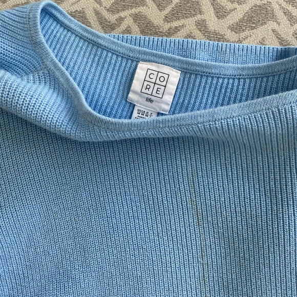 Blue Knit chic top - Picture 4 of 5